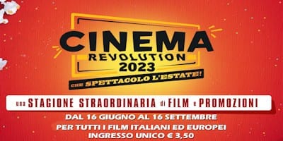 Cinema Revolution, Biglietti Cinema 3/50